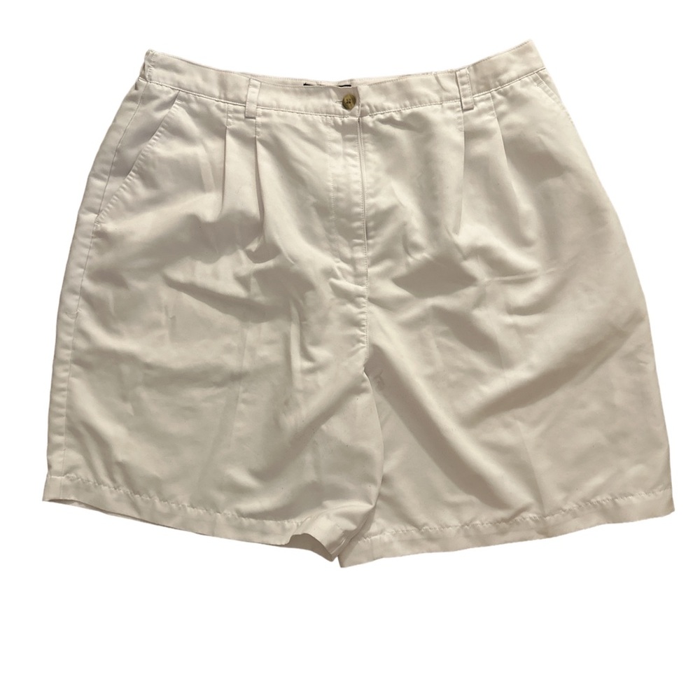 Karen Scott High Waisted Shorts size 18W White - Picture 3 of 6